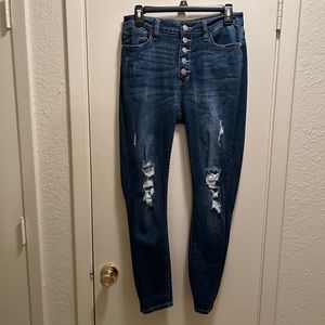Button Fly Judy Blue Jeans
